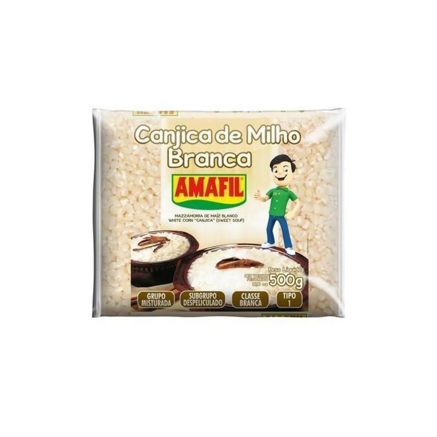 Canjica de milho (branca)