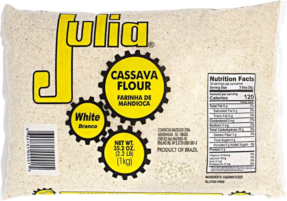 Farinha de mandioca (branca)