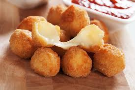 Entrada de bolinha de queijo