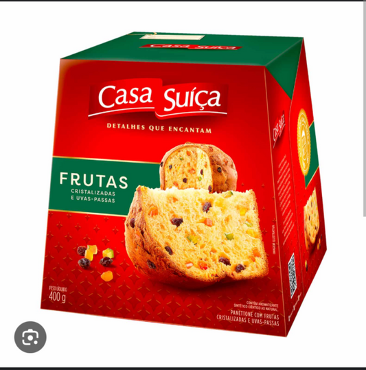 Casa Suíça Fruit Panettone 400