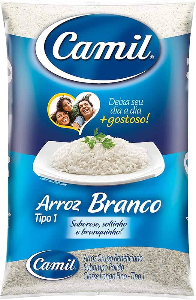 Riz blanc brésilien 2.2lb | Arroz Camil 2lb