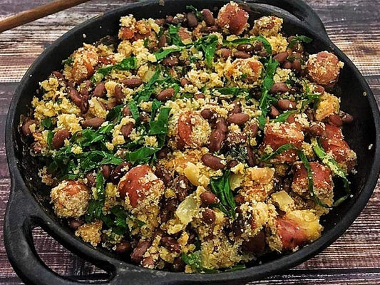 Feijão Tropeiro | Poêlée de haricots aux bacon et saucisses