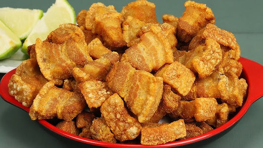 Torresmo frito | Lard frit